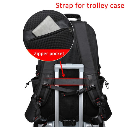 Adventure Ready | Large Capacity Travel Backpack with Water-Resistant Design | Versatile Gear Carrier for Outdoor Enthusiasts 2