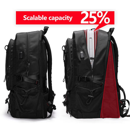 Adventure Ready | Large Capacity Travel Backpack with Water-Resistant Design | Versatile Gear Carrier for Outdoor Enthusiasts 5
