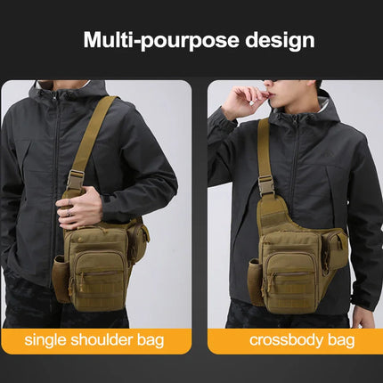 Adventure Ready | Multi-Pocket Hiking Bag with Water-Resistant Design | Versatile Carrying Options for Outdoor Adventures 3