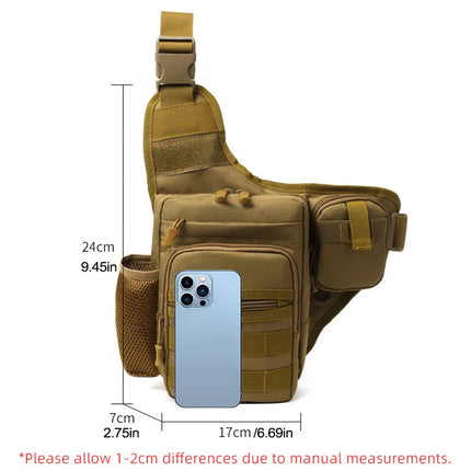 Adventure Ready | Multi-Pocket Hiking Bag with Water-Resistant Design | Versatile Carrying Options for Outdoor Adventures 5