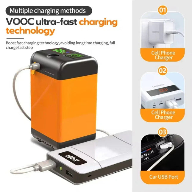 Adventure Ready | Portable Outdoor Shower Pump with USB Charging | Compact Solution for Refreshing Showers Anywhere 1