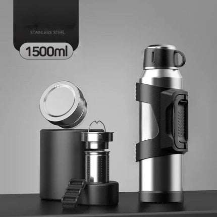 Adventure Ready | Stainless Steel Thermos Water Bottle with Insulated Design | Keeps Beverages Hot or Cold for 36 Hours 8