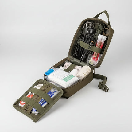 Adventure Ready | Survival Backpack with First Aid Gear & Tools | Compact Design for Outdoor Safety 3