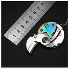 Adventure Ready | Survival Tool Keychain with Knife & Fire Starter | Compact Essential for Outdoor Safety 0