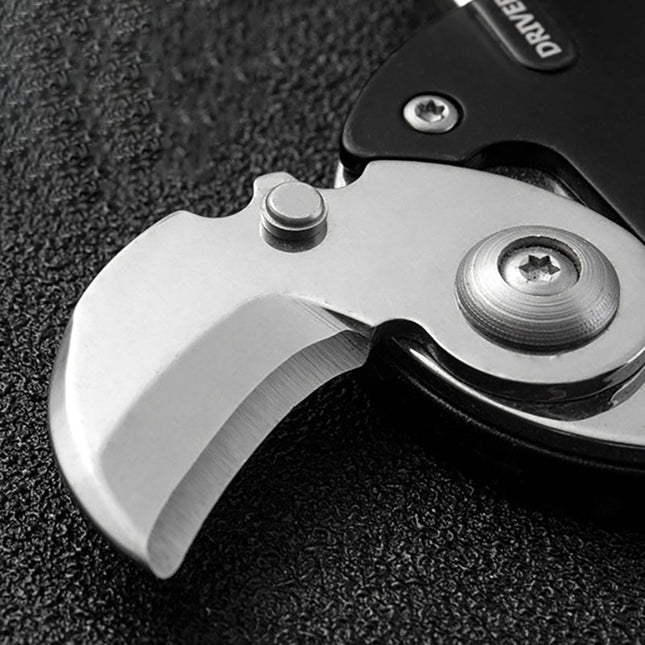 Adventure Ready | Survival Tool Keychain with Knife & Fire Starter | Compact Essential for Outdoor Safety 1
