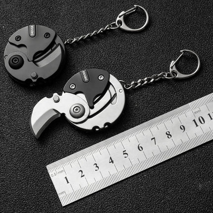 Adventure Ready | Survival Tool Keychain with Knife & Fire Starter | Compact Essential for Outdoor Safety 4
