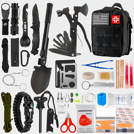 Adventure Ready | Travel Backpack with Battery-Powered Multi-Tool | Lightweight and Durable for Outdoor Safety 2