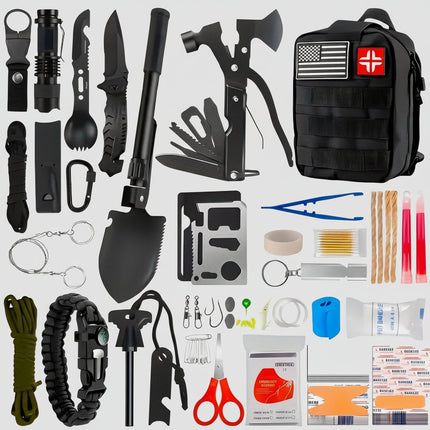 Adventure Ready | Travel Backpack with Battery-Powered Multi-Tool | Lightweight and Durable for Outdoor Safety 4