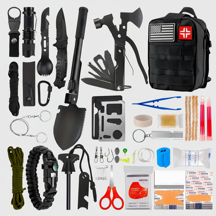 Adventure Ready | Travel Backpack with Battery-Powered Multi-Tool | Lightweight and Durable for Outdoor Safety 5