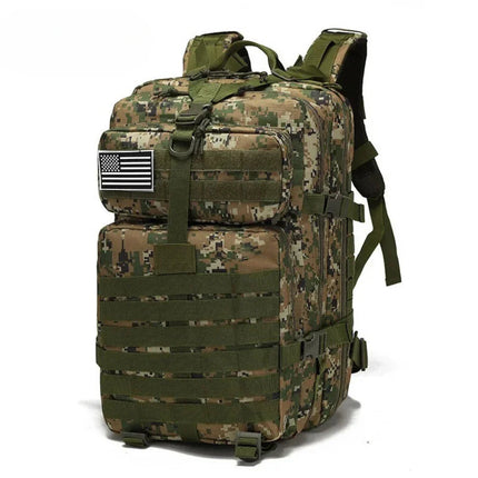 Adventure Ready | Travel Backpack with Water Resistance & MOLLE System | Spacious Design for Outdoor Enthusiasts 5