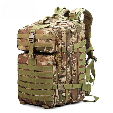 Adventure Ready | Travel Backpack with Water Resistance & MOLLE System | Spacious Design for Outdoor Enthusiasts 7