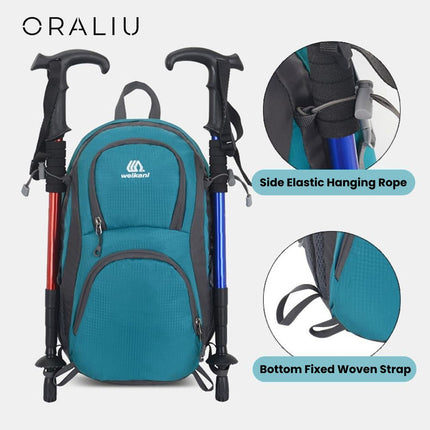 Adventure Ready | Travel Backpack with Waterproof Nylon Design | Lightweight Daypack for Hiking and Outdoor Activities 1