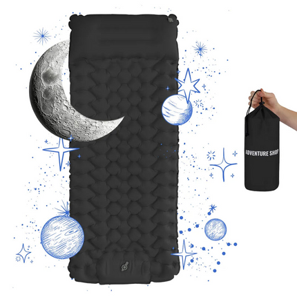 Adventure Ready | Ultralight Sleeping Mat with Integrated Pump | Compact Design for Effortless Setup 10