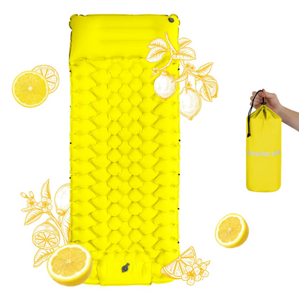 Adventure Ready | Ultralight Sleeping Mat with Integrated Pump | Compact Design for Effortless Setup 18