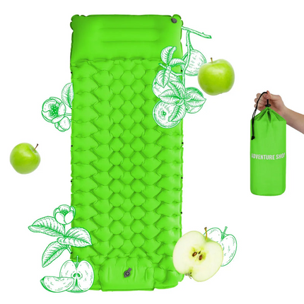 Adventure Ready | Ultralight Sleeping Mat with Integrated Pump | Compact Design for Effortless Setup 20