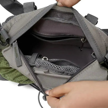 Adventure Ready | Waterproof Hiking Waist Bag with 5L Capacity & Organized Storage for Outdoor Enthusiasts 3