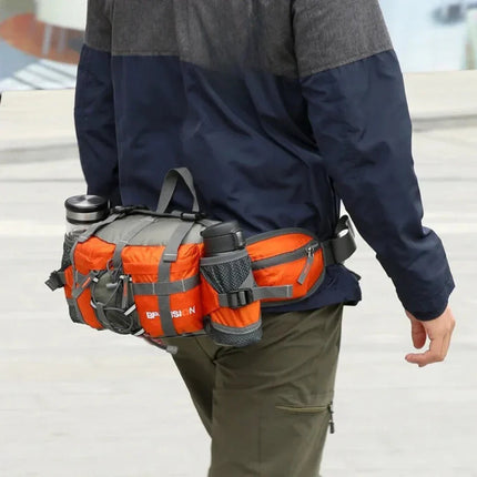 Adventure Ready | Waterproof Hiking Waist Bag with 5L Capacity & Organized Storage for Outdoor Enthusiasts 6