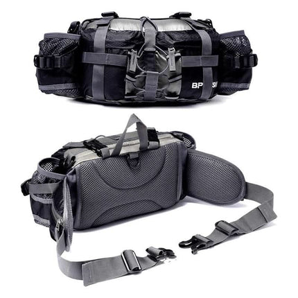 Adventure Ready | Waterproof Hiking Waist Bag with Dual Bottle Holders | Spacious Design for Active Lifestyles 3