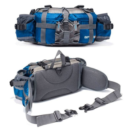 Adventure Ready | Waterproof Hiking Waist Bag with Dual Bottle Holders | Spacious Design for Active Lifestyles 5