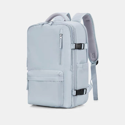 Adventure Ready | Women's Hiking Backpack with USB Charging Port | Spacious & Waterproof Design for Travel and Outdoor Activities 14
