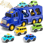 1 large car - 4 small cars / Blue