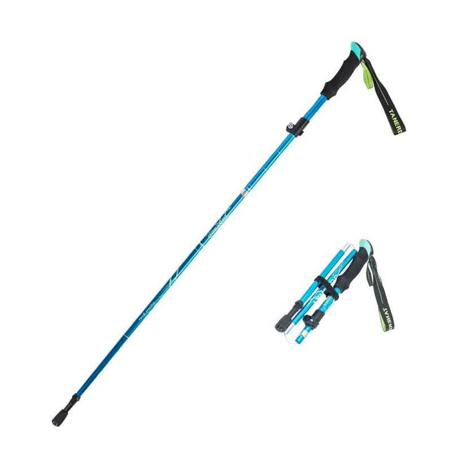 Adventure Trek | Ultralight Telescopic Trekking Poles with Adjustable Length | Durable Support for Hiking and Mountaineering 0