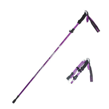 Adventure Trek | Ultralight Telescopic Trekking Poles with Adjustable Length | Durable Support for Hiking and Mountaineering 12