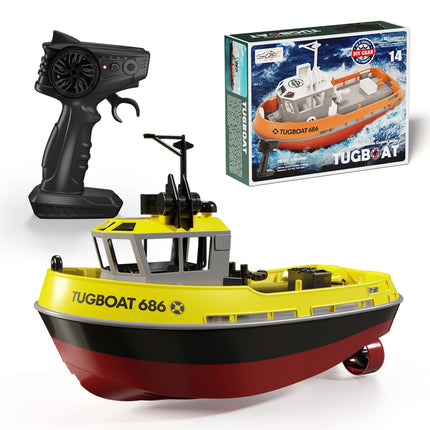 Adventure Tugboat | RC Boat with Dual Motors & Long-Range Control | Durable Design for Thrilling Water Play 9