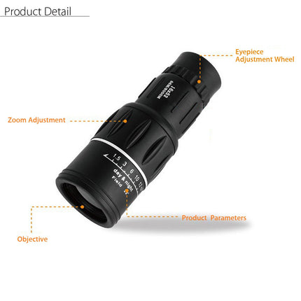 Adventure View | HD Monocular with Photo & Video Capture | Durable Design for Outdoor Exploration 3