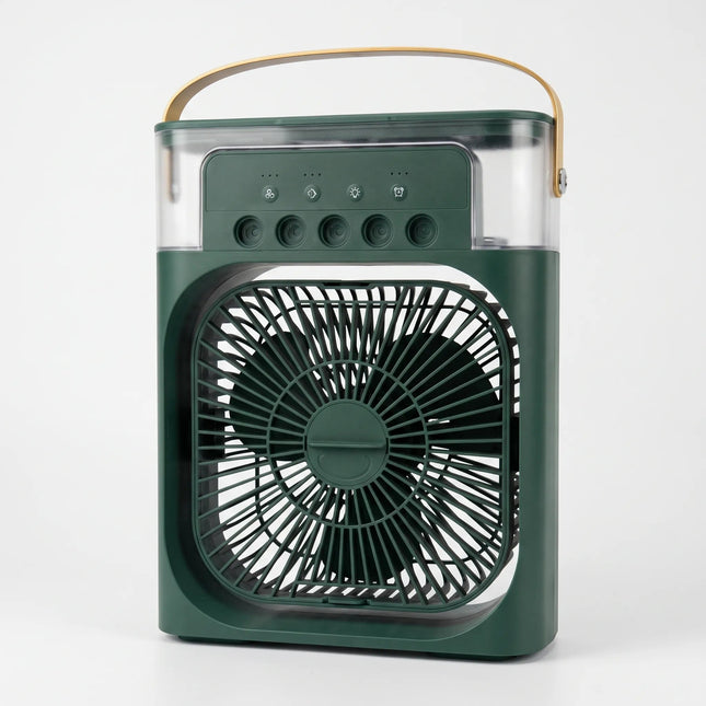 Aerillo | Small Portable Air Cooler with Misting Function | Adjustable Airflow for Comfort 0