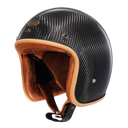 Aero39 Series | Vintage Motorcycle Helmet with DOT & ECE Certification | Low Profile Design for Safe Riding 9