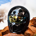 Bright Black - Green/Gold Lens / M