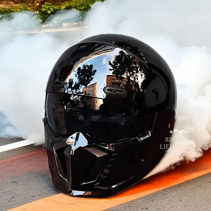 Aero Classic Helmet | DOT & ECE Approved, Retro Design 5