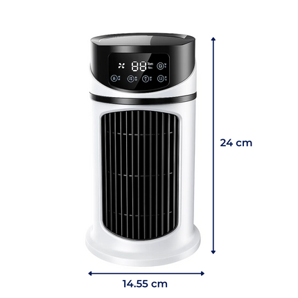 Aeromist | Portable Air Cooler Humidifier with Rapid Cooling | USB Powered for Desk and Home Comfort 1