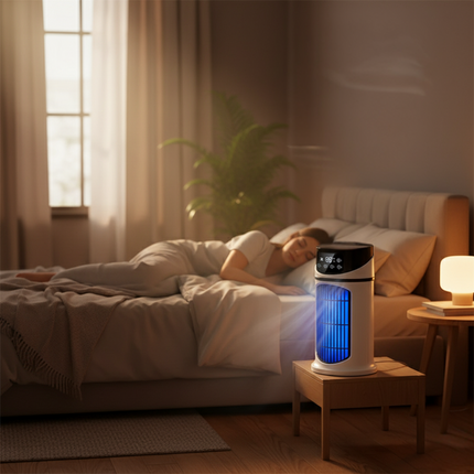 Aeromist | Portable Air Cooler Humidifier with Rapid Cooling | USB Powered for Desk and Home Comfort 4