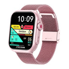 Pink mesh belt