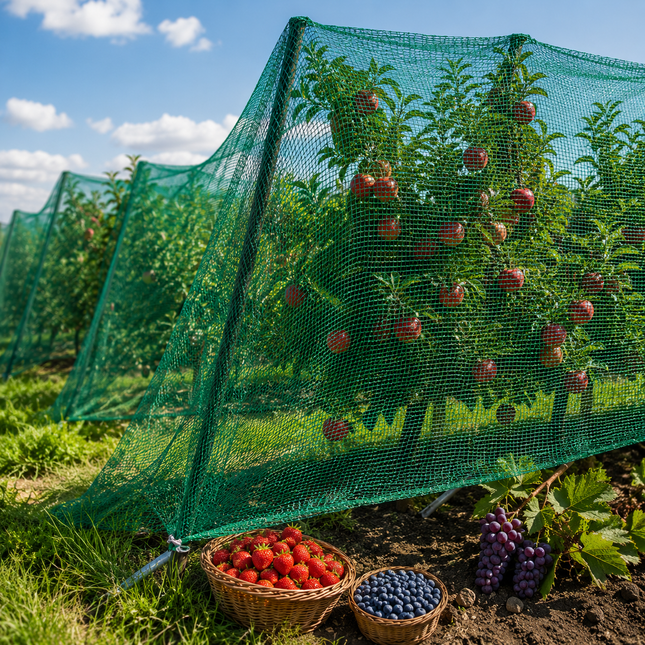 AgriNet Pro | Garden Netting for Birds & Deer with UV Resistance | Lightweight Mesh for Crop Protection 1