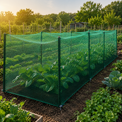 AgriNet Pro | Garden Netting for Birds & Deer with UV Resistance | Lightweight Mesh for Crop Protection 4