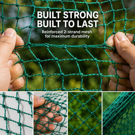 AgriNet Pro | Garden Netting for Birds & Deer with UV Resistance | Lightweight Mesh for Crop Protection 5