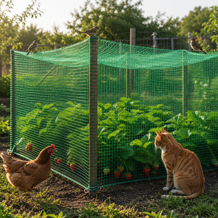 AgriNet Pro | Garden Netting for Birds & Deer with UV Resistance | Lightweight Mesh for Crop Protection 6