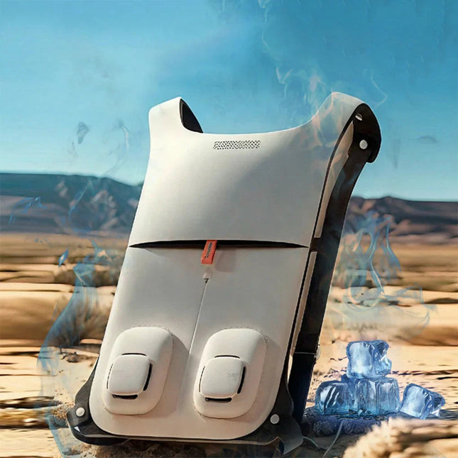 Air-Conditioned Cooling Vest with Dual Fans & Waterproof Design | Lightweight Comfort for Men 1