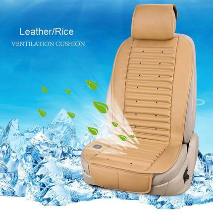 Air-Cooled Car Seat Cover with Integrated Fan for Ultimate Comfort 4