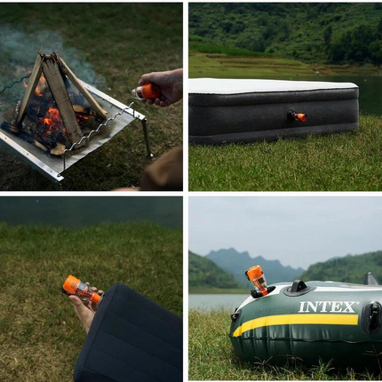 AirBlaze Pro Pump | Compact Inflatable Pump with LED Lantern | Lightweight Outdoor Companion 6