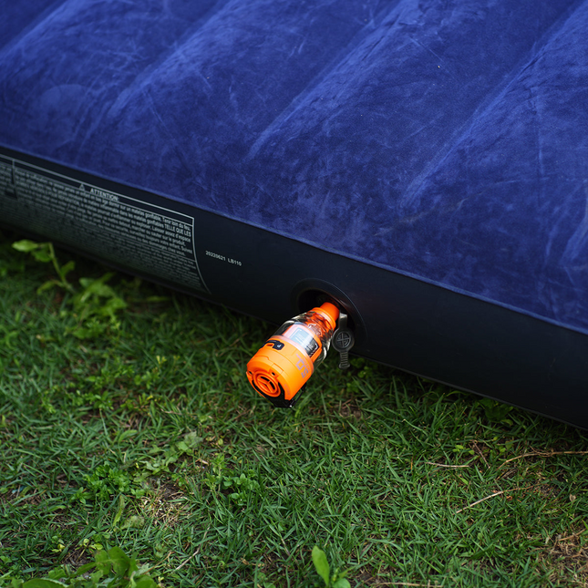 AirBlaze Pro | Electric Air Pump with LED Lantern & Powerful Inflation | Compact Rechargeable Design for Quick Outdoor Use 1