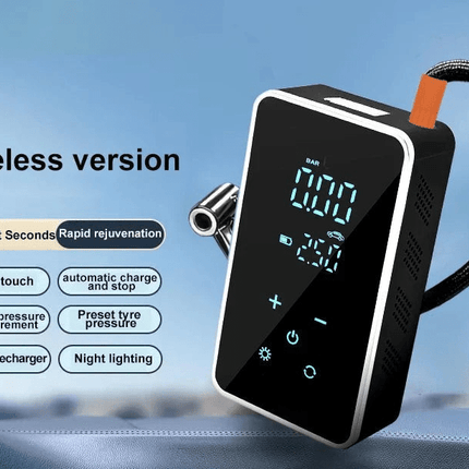 AirMax Touch | Portable Electric Air Pump with Touchscreen & 150 PSI | Compact Solution for Quick Inflation 2