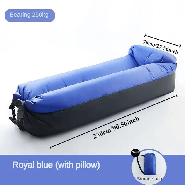 AirRelax | Inflatable Air Sofa with Ergonomic Design & No Pump Required | Perfect for Indoor & Outdoor Comfort 0