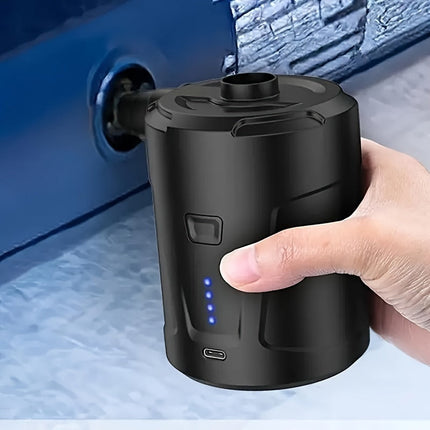 AirTrek Mini | Electric Air Pump with USB Rechargeable Battery | Compact & Cordless for Quick Inflation 0