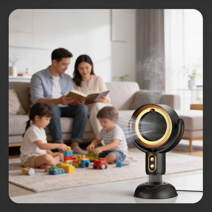 Air Purifier for Home with High-Efficiency Filtration | Compact Design for Smoke and Odor Elimination 2