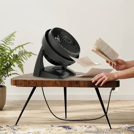 Airflow Master | Adjustable Floor Fan with 3 Speed Settings | Compact Design for Enhanced Air Circulation 2