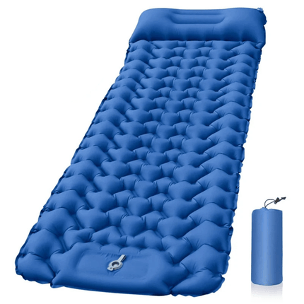 Airtrek Mat | Inflatable Camping Mattress with Foot Pump & Built-In Pillow | Compact Design for Ultimate Comfort 10
